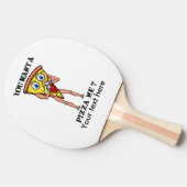 Raquette De Ping Pong Tu Veux Me Pizza ? (Côté)