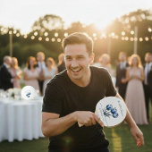 Raquette De Ping Pong Tulipes dans Delft Blue personnalisable