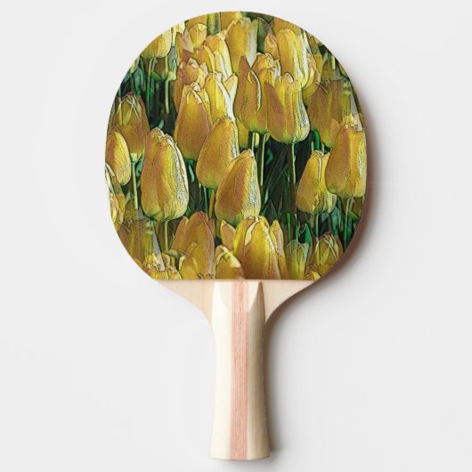 Raquette De Ping Pong Tulips Sunshine Yellow (Devant)