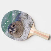 Raquette De Ping Pong Un bébé phoque surfant (Côté)