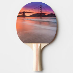 Raquette De Ping Pong Une capture de golden gate bridge de San Francisco