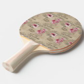 Raquette De Ping Pong Une Ephemera Design Series 20 (Devant Angle)