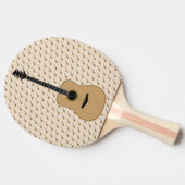 Raquette De Ping Pong Une jolie guitare (Côté)