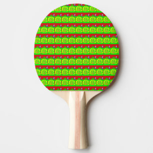 Raquette De Ping Pong Une Pagaie De Ping Ping Joyeuse