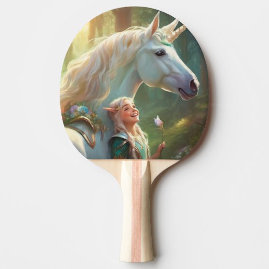 Raquette De Ping Pong Unicorne (Devant)