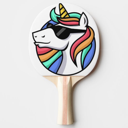 Raquette De Ping Pong Unicorne (Devant)