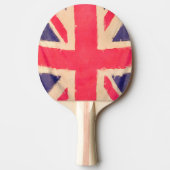 RAQUETTE DE PING PONG UNION JACK (Devant)