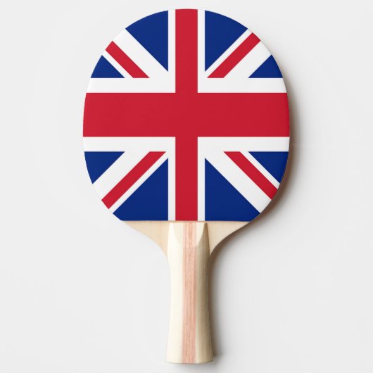 Raquette De Ping Pong Union Jack - Drapeau du Royaume-Uni (Devant)