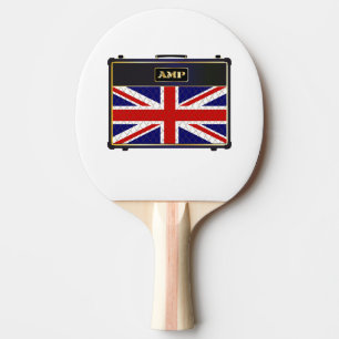 Raquette De Ping Pong Union Jack Guitar Amplifier