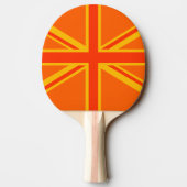 Raquette De Ping Pong Union Jack orange (Dos)