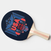RAQUETTE DE PING PONG USA 1776-2026 (Côté)