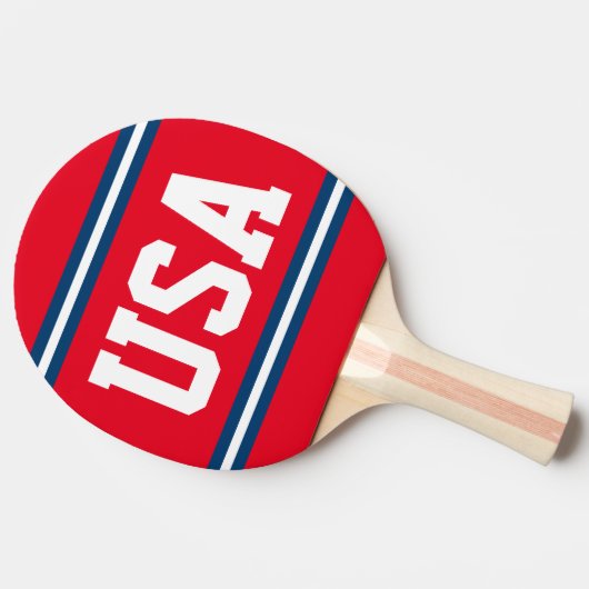 Raquette De Ping Pong USA Ping Pong Paddle (Côté)