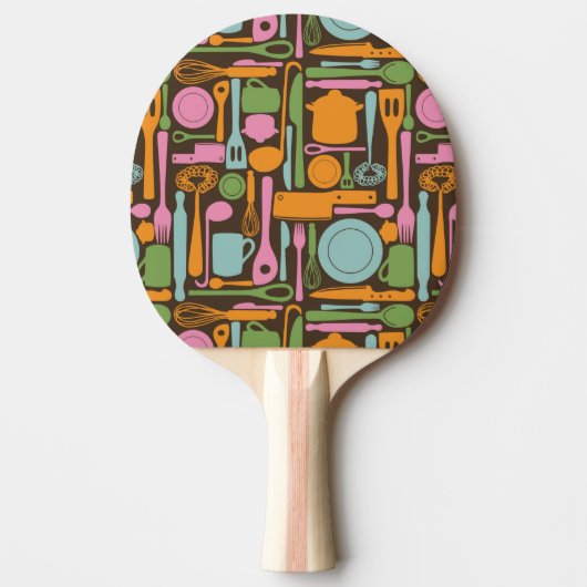 Raquette De Ping Pong Ustensiles de cuisine Motif 3 (Devant)
