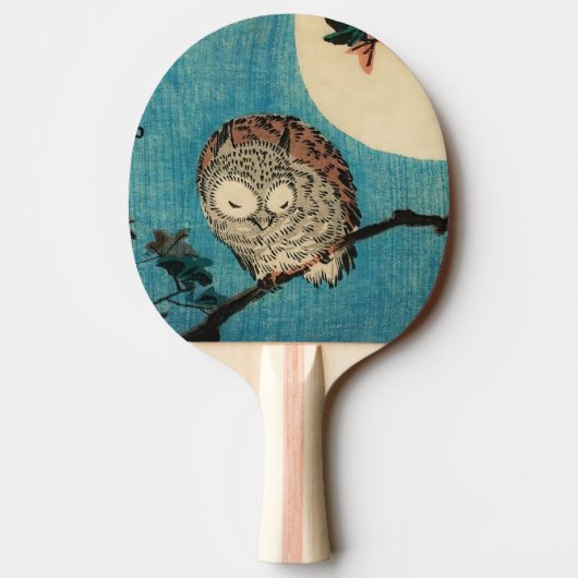 Raquette De Ping Pong Utagawa Hiroshige (Dos)