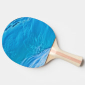 Raquette De Ping Pong vague d'eau bleue (Côté)