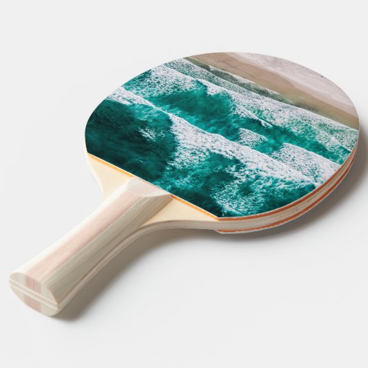 Raquette De Ping Pong Vagues (Devant Angle)