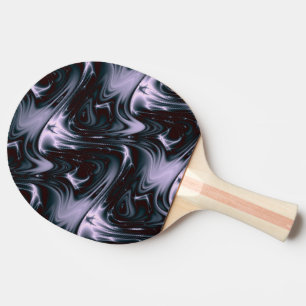 Raquette De Ping Pong Vagues violettes de beauté