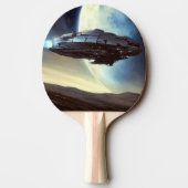Raquette De Ping Pong Vaisseau orbitant SF (2) (Dos)