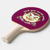 Raquette De Ping Pong vampire mignon (Devant Angle)