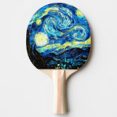 Raquette De Ping Pong Van Gogh - Nuit étoilée (Devant)