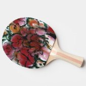 Raquette De Ping Pong "Vase rose" Ping Pong Paddle (Côté)