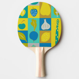Raquette De Ping Pong Veggie Blocks I