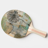 Raquette De Ping Pong Vellum Floral Ier (Côté)