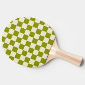Raquette De Ping Pong Vérificateur de l'olive et de la crème (Côté)