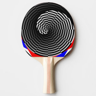 Raquette De Ping Pong Vérificateur numérique Yin Yang par Kenneth Yoncic