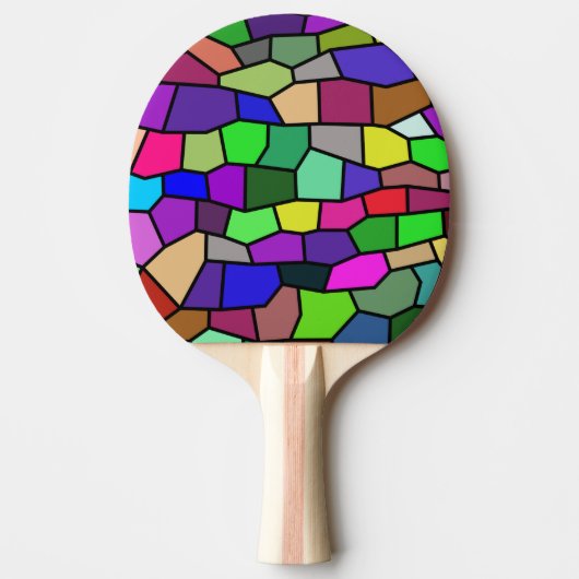 Raquette De Ping Pong Verre coloré (Devant)