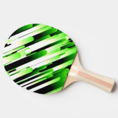 Raquette De Ping Pong Vert contrasté (Côté)