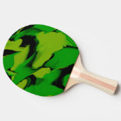 Raquette De Ping Pong Vert et noir (Côté)