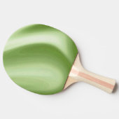 Raquette De Ping Pong Vert tourbillonnant (Côté)