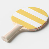Raquette De Ping Pong Vertikas Jaune Et Blanc (Devant Angle)