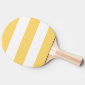 Raquette De Ping Pong Vertikas Jaune Et Blanc (Côté)