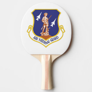 Raquette De Ping Pong Vétéran militaire de la Garde nationale aérienne