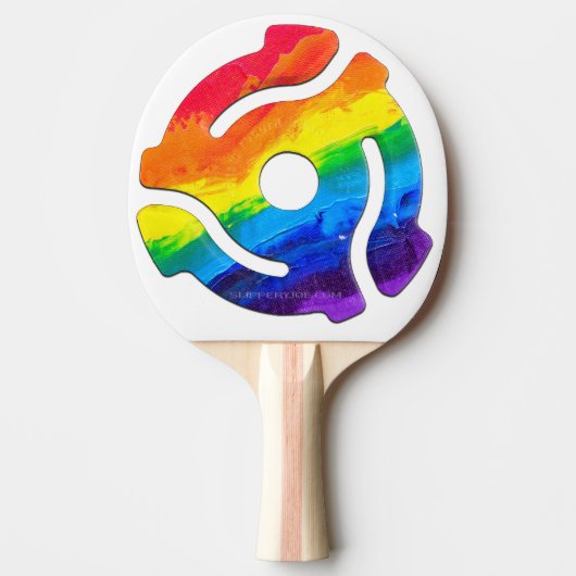 Raquette De Ping Pong Vibran de l'adaptateur d'enregistrement SlipperyJo (Devant)