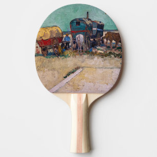 Raquette De Ping Pong Vincent van Gogh - Caravanes, campement de gitans