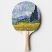 Raquette De Ping Pong Vincent Van Gogh - Champ de blé avec cyprès (Dos)