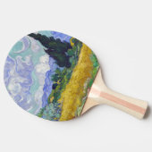 Raquette De Ping Pong Vincent Van Gogh - Champ de blé avec cyprès (Côté)