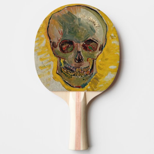 Raquette De Ping Pong Vincent van Gogh - Crâne 1887 #2 (Devant)