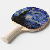 Raquette De Ping Pong Vincent Van Gogh - La nuit étoilée (Devant Angle)