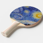 Raquette De Ping Pong Vincent Van Gogh - La nuit étoilée (Devant Angle)