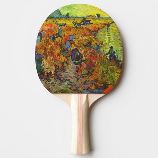 Raquette De Ping Pong Vincent van Gogh - Le vignoble rouge (Devant)