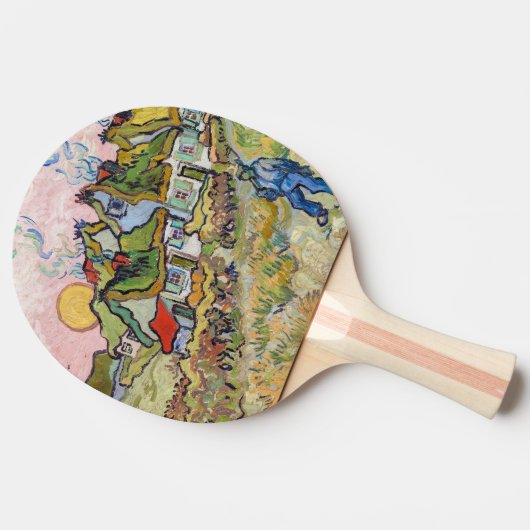 Raquette De Ping Pong Vincent van Gogh - Maisons et figure (Côté)