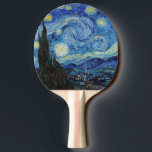 Raquette De Ping Pong Vincent Van Gogh Starry Nuit Vintage Art<br><div class="desc">Vincent Van Gogh Starry Nuit Vintage Art Ping Paddle Ping Ping</div>