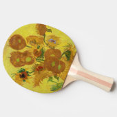 Raquette De Ping Pong Vincent van Gogh - Vase avec quinze tournesols (Côté)