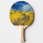 Raquette De Ping Pong Vincent van Gogh - Wheatfield with Crows (Dos)