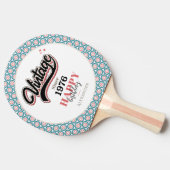 Raquette De Ping Pong Vintage depuis - 1976 (Côté)