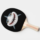 Raquette De Ping Pong visage Animé de requin (Côté)